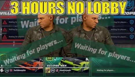 youtube thumbnail with the text '3 hours no lobby'